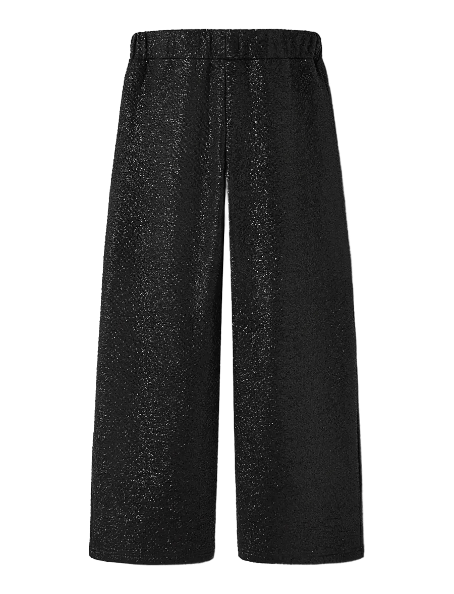 name it - NKFRISINE WIDE PANT PB - einkaufen nach alter von - black - 1