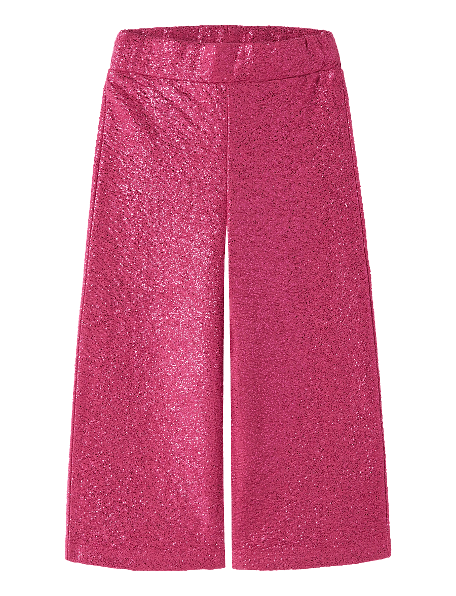 name it - NKFRISINE WIDE PANT PB - einkaufen nach alter von - pink yarrow - 0