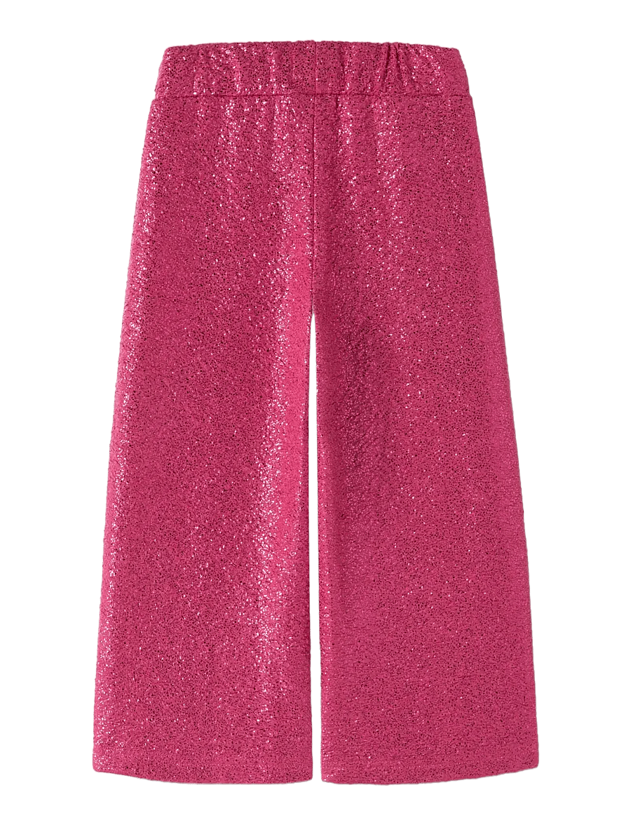 name it - NKFRISINE WIDE PANT PB - einkaufen nach alter von - pink yarrow - 1