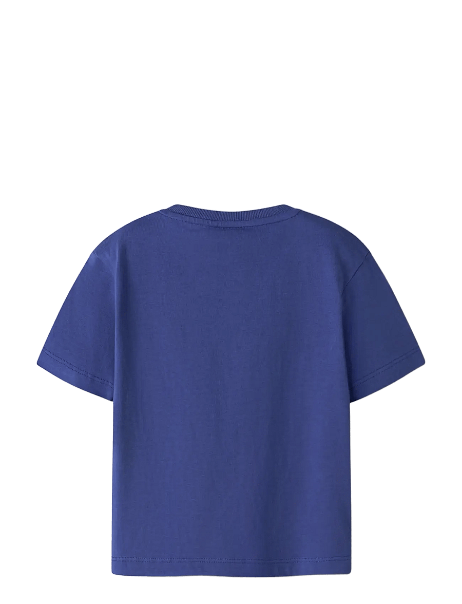 name it - NMMKASIL SS NREG TOP PB - kurzärmelige - deep ultramarine - 1