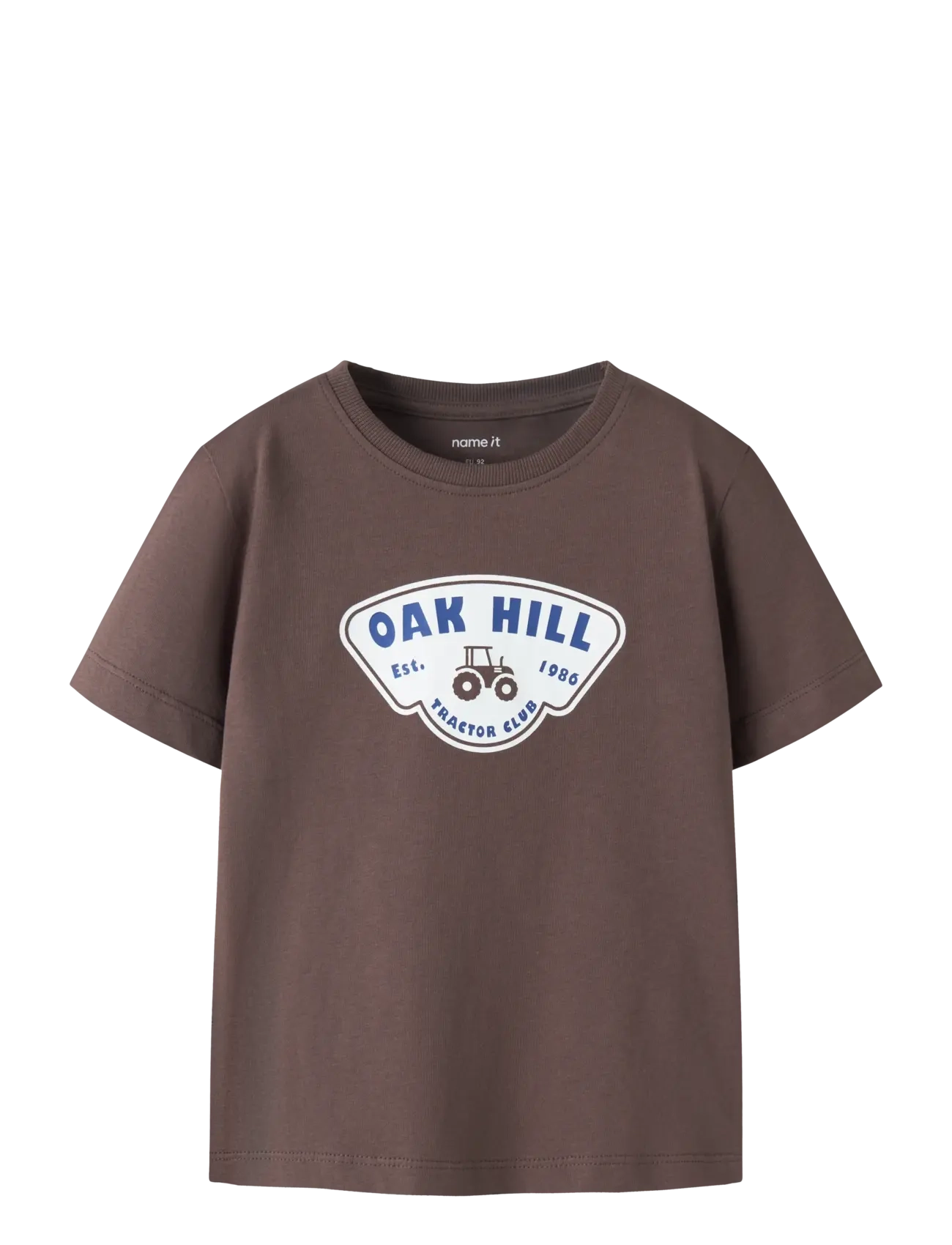 name it NMMKASIL SS NREG TOP PB - Oberteile - SHOPPING BAG / brown