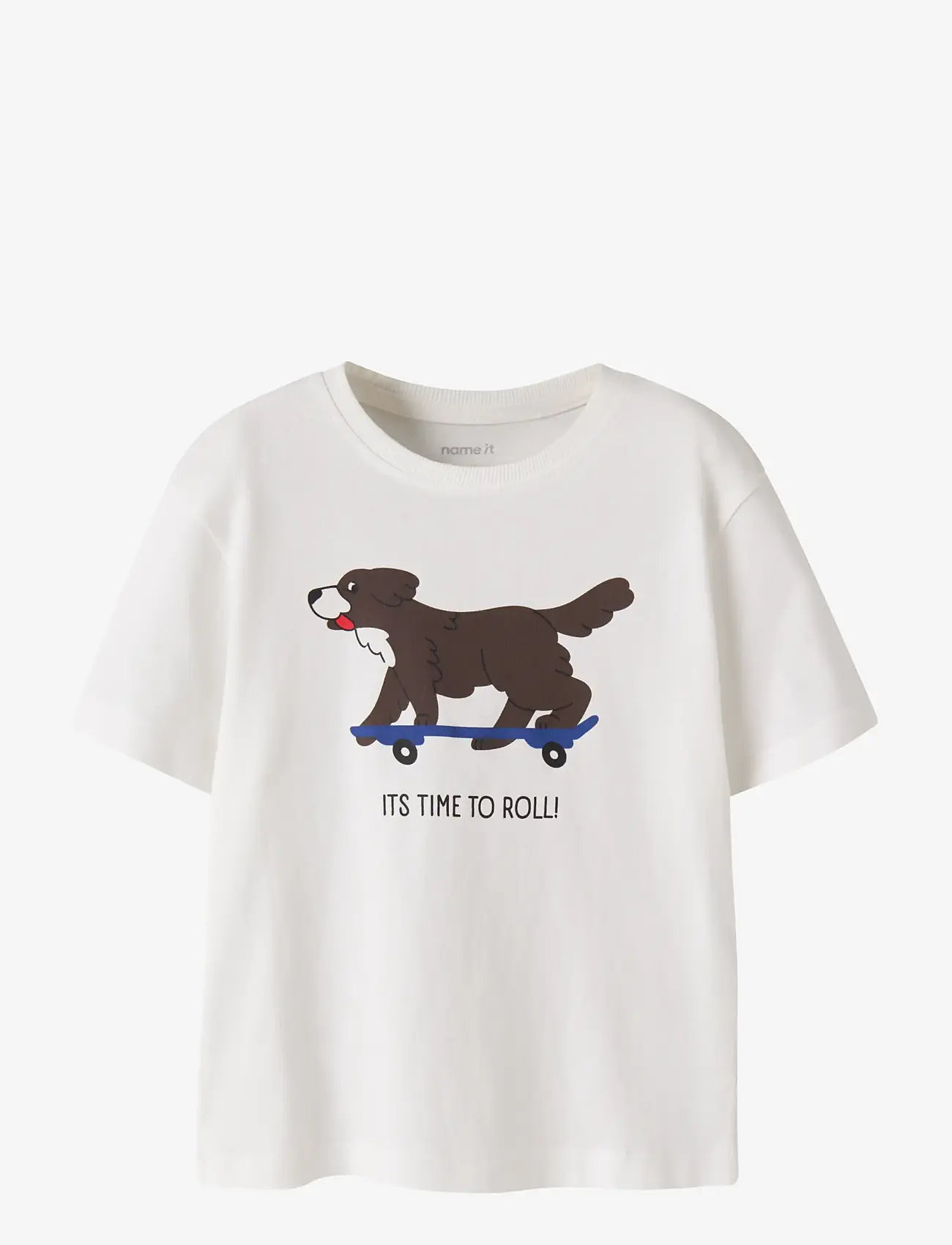 name it - NMMKASIL SS NREG TOP PB - kortærmede t-shirts - wispy clouds - 0