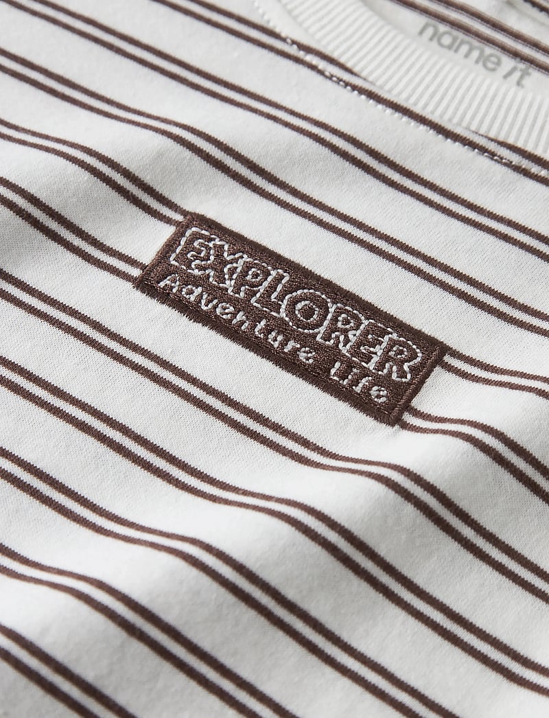 name it - NMMKRISTIAN LS NREG TOP PB - langærmede t-shirts - wispy clouds - 2