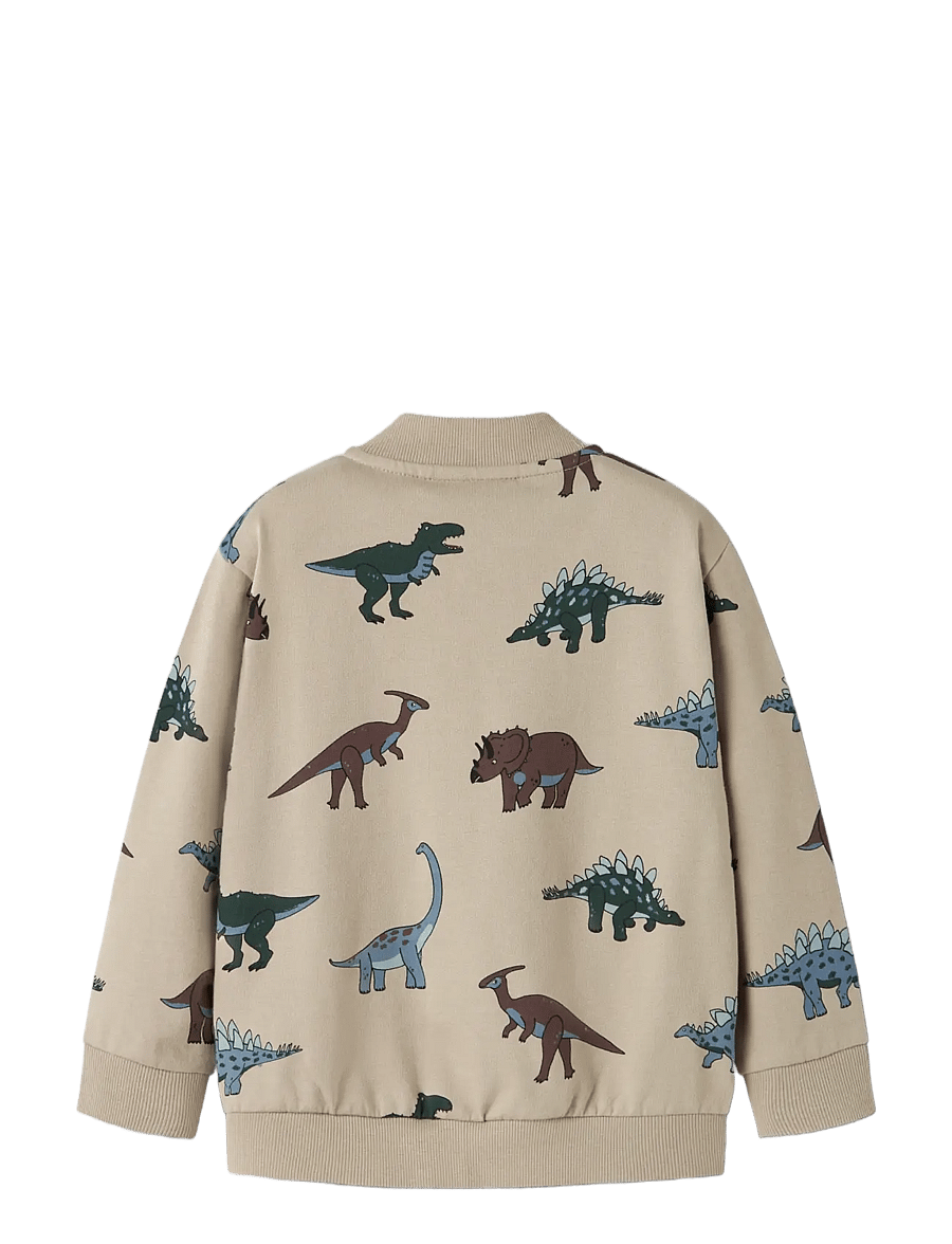 name it - NMMNARIS LS NREG SWE CARD BRU PB - trench coat - 1