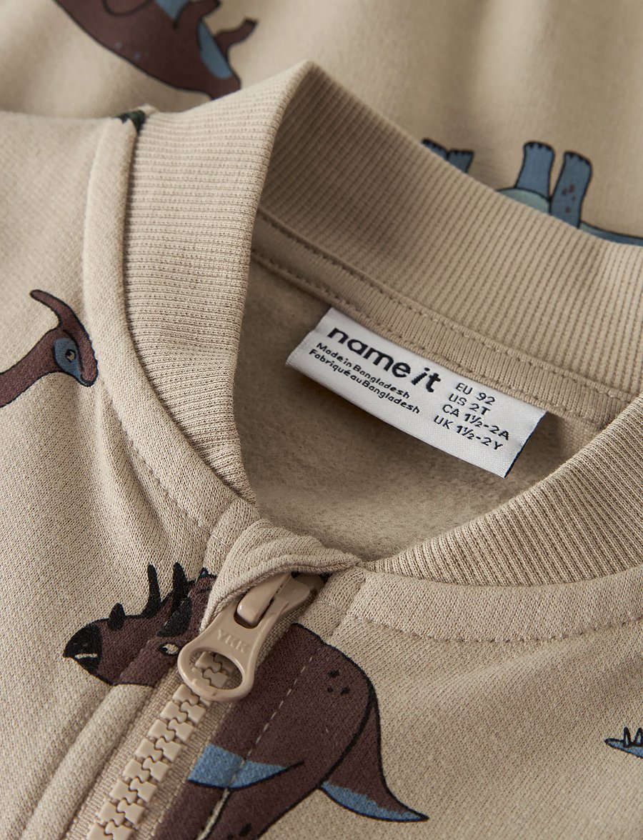 name it - NMMNARIS LS NREG SWE CARD BRU PB - trench coat - 2
