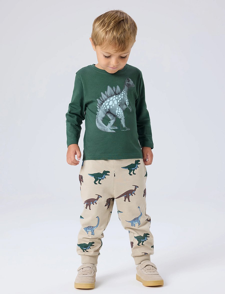 name it - NMMNARIS NREG SWE PANT BRU PB - beebipüksid - trench coat - 2