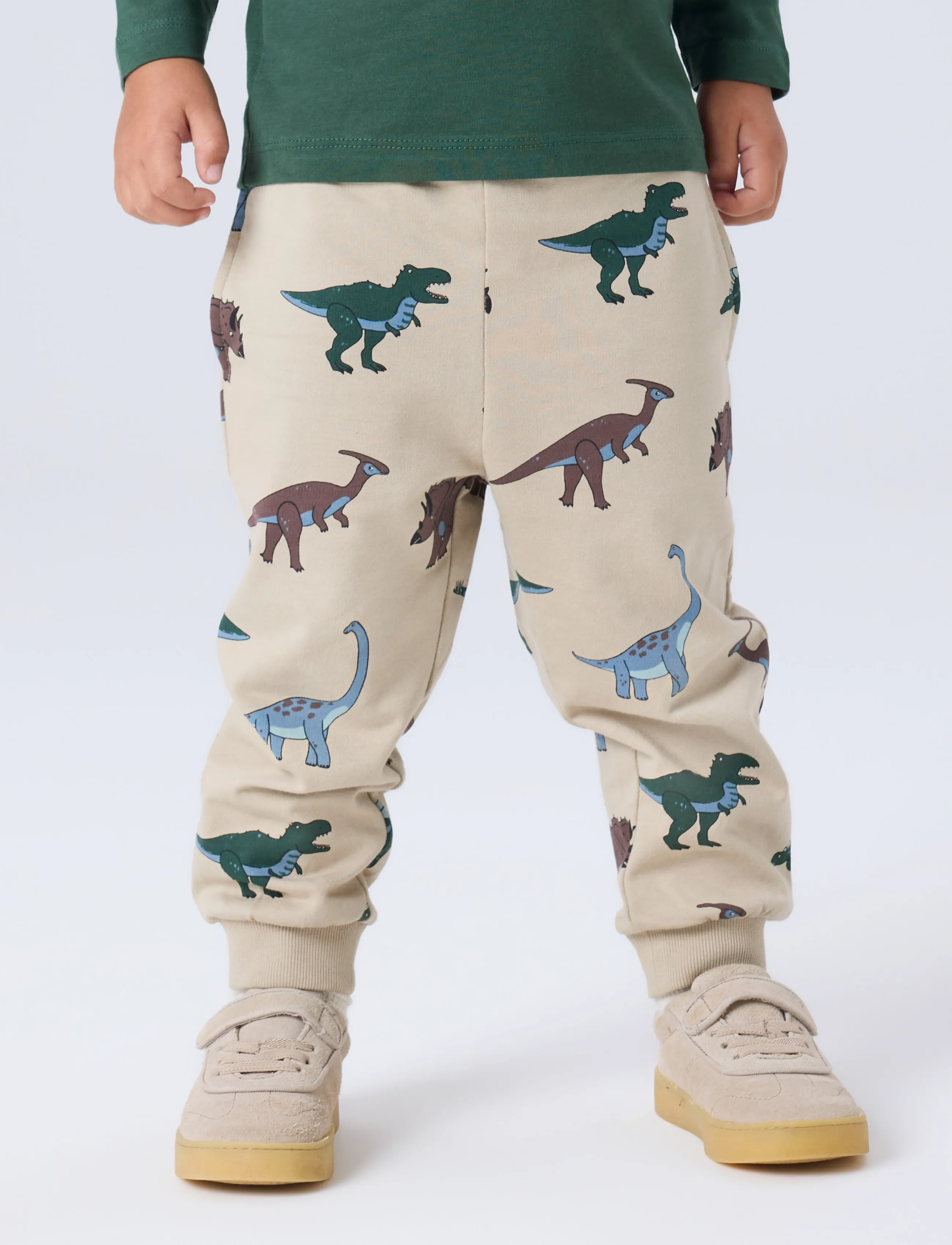 name it - NMMNARIS NREG SWE PANT BRU PB - beebipüksid - trench coat - 3
