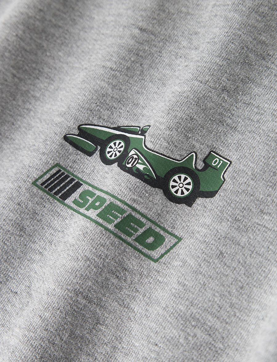 name it - NMMNILIUS LS NREG SWE BRU PB - grey melange - 4