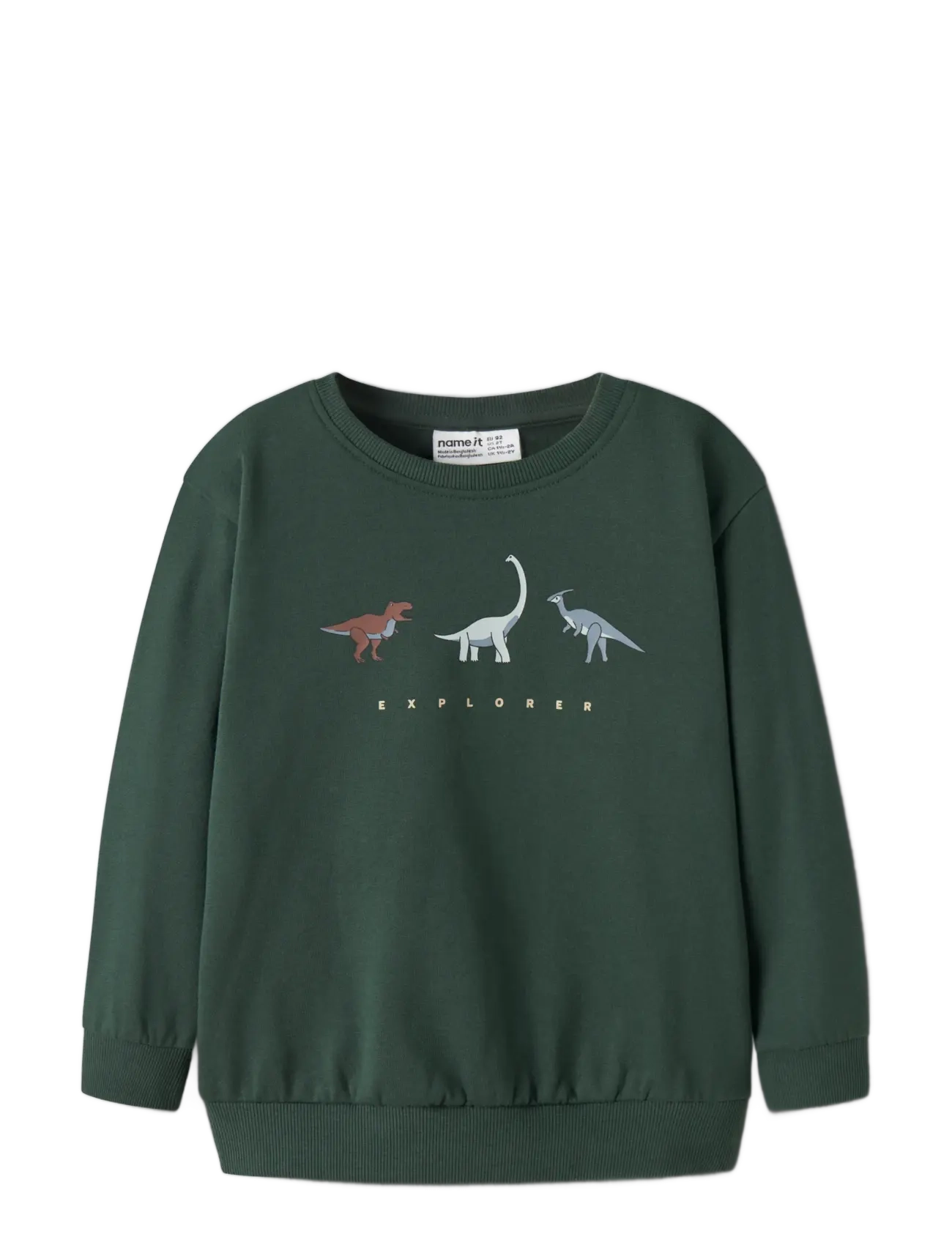 name it - NMMNILIUS LS NREG SWE BRU PB - sweatshirts - sycamore - 2