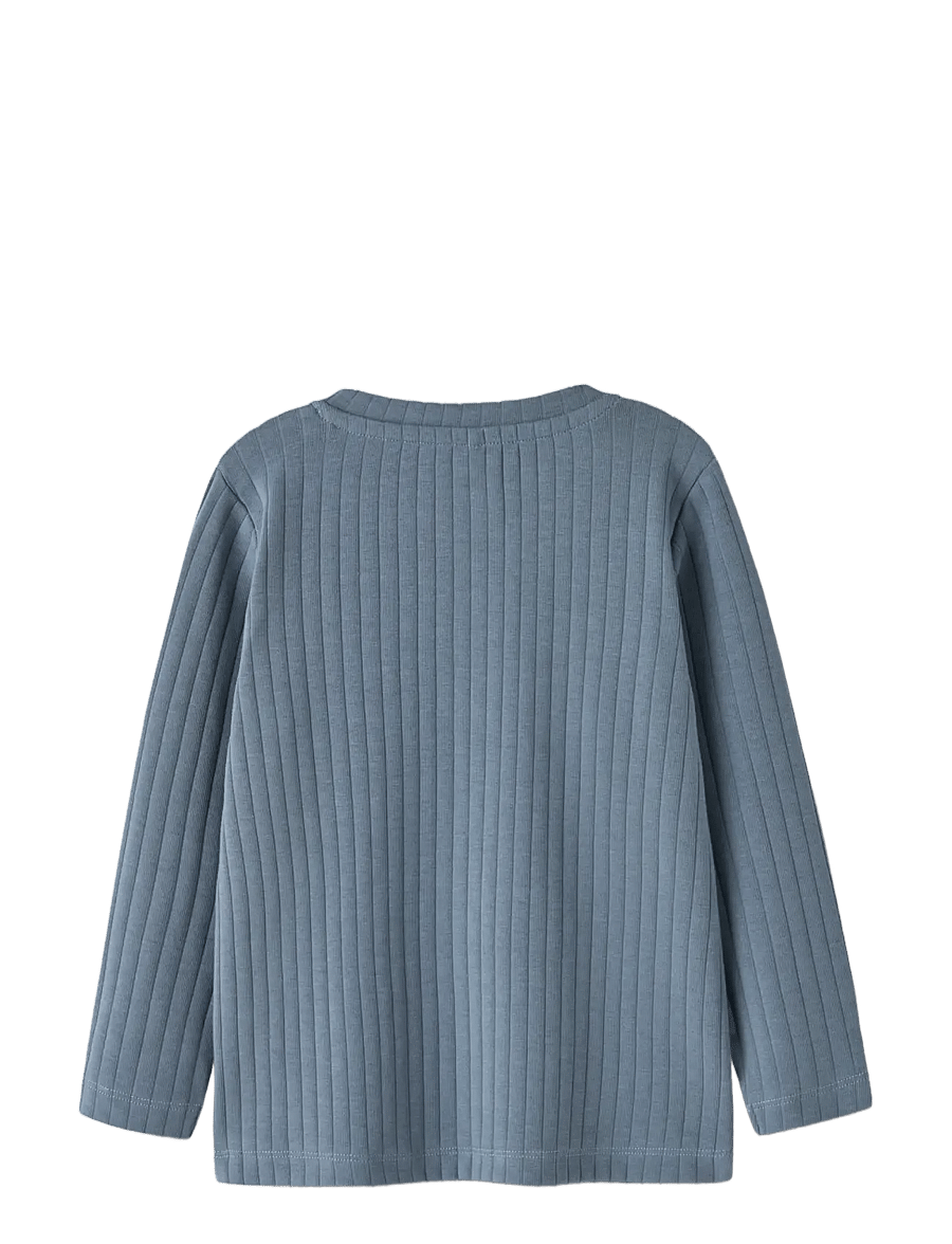 name it - NMMOREN LS TOP PB - langärmelig - blue mirage - 1