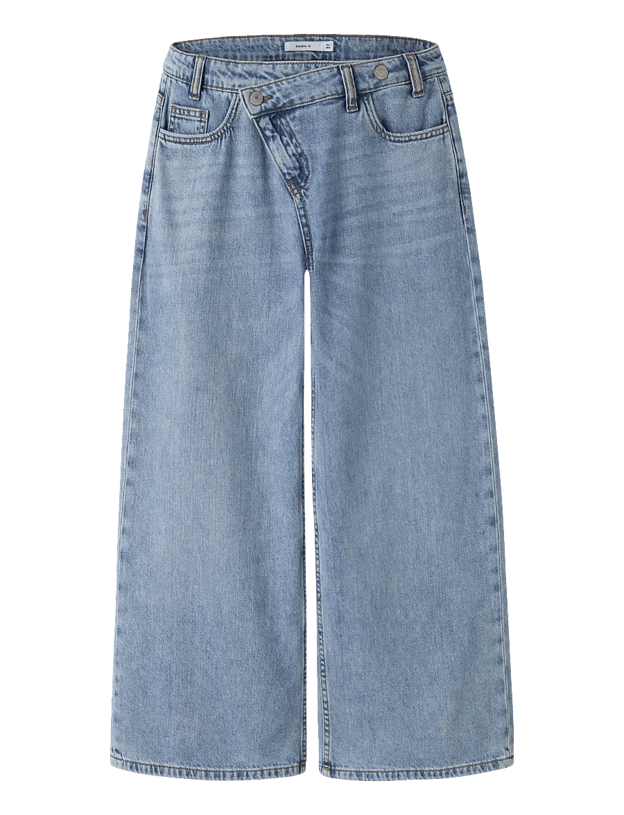 name it - NKFBELLA X-WIDE CLOSURE JEANS 8181-BE - vida jeans - medium blue denim - 0