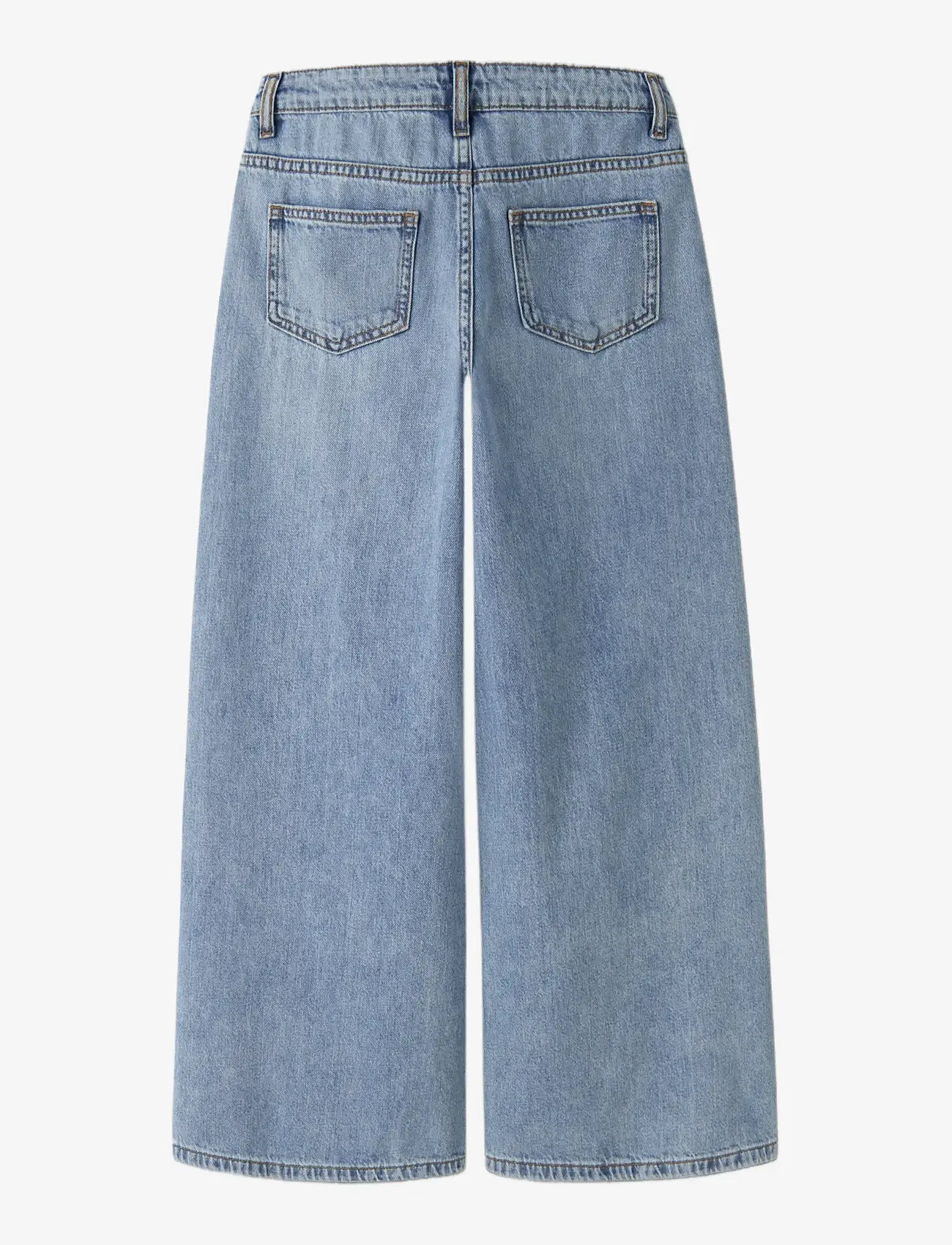 name it - NKFBELLA X-WIDE CLOSURE JEANS 8181-BE - laia säärega teksad - medium blue denim - 1