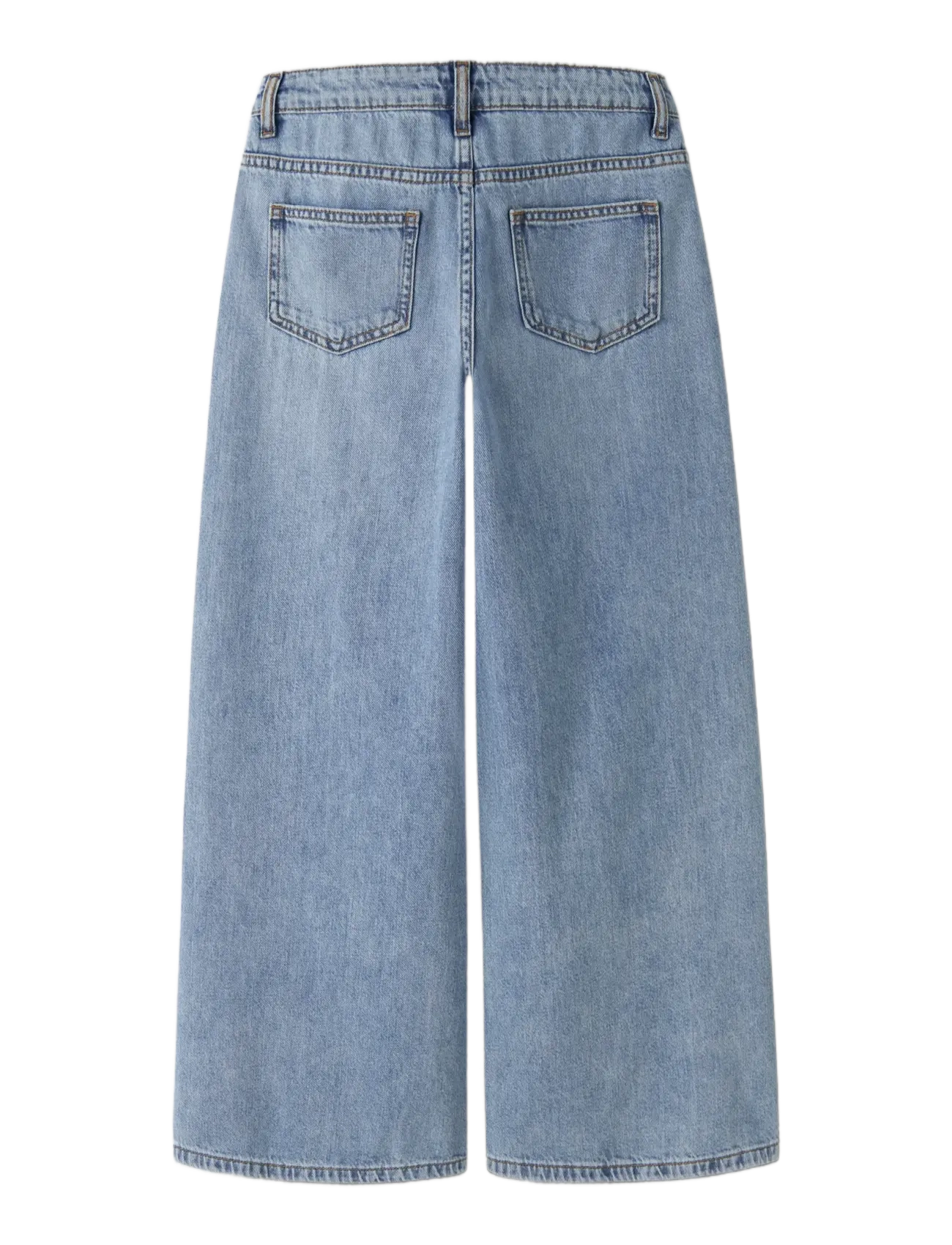 name it - NKFBELLA X-WIDE CLOSURE JEANS 8181-BE - wide leg jeans - medium blue denim - 1