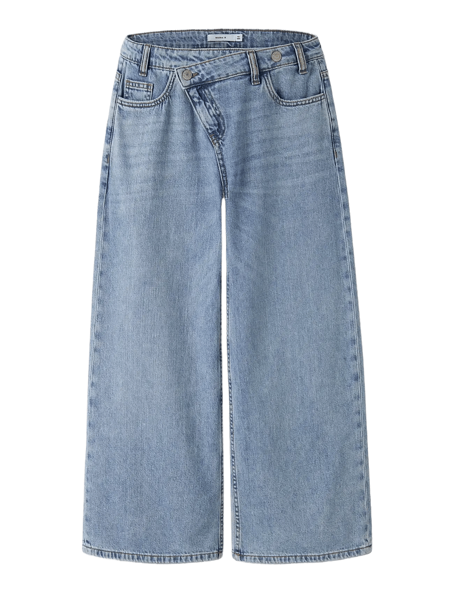 name it - NKFBELLA X-WIDE CLOSURE JEANS 8181-BE - vida jeans - medium blue denim - 2