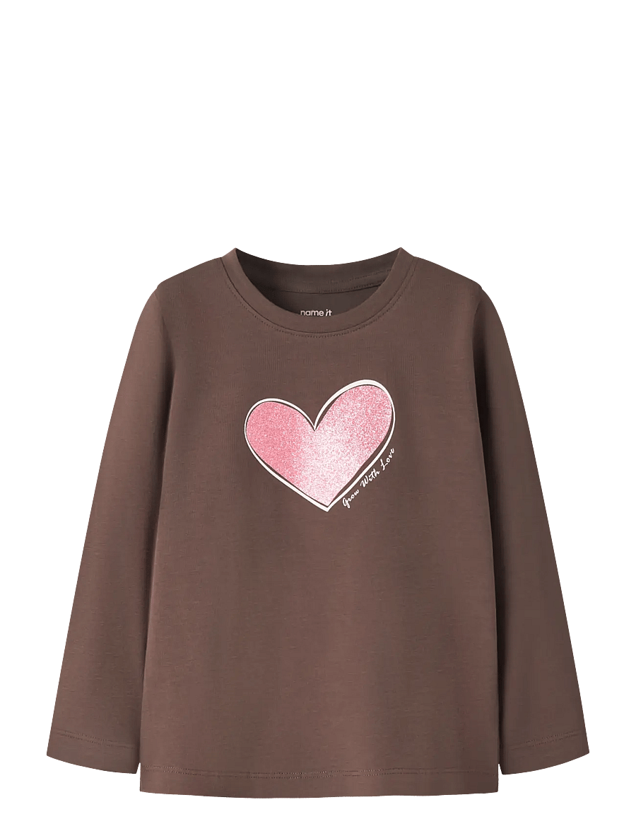 name it - NMFKATELIN LS TOP PB - pikkade varrukatega t-särgid - shopping bag - 0