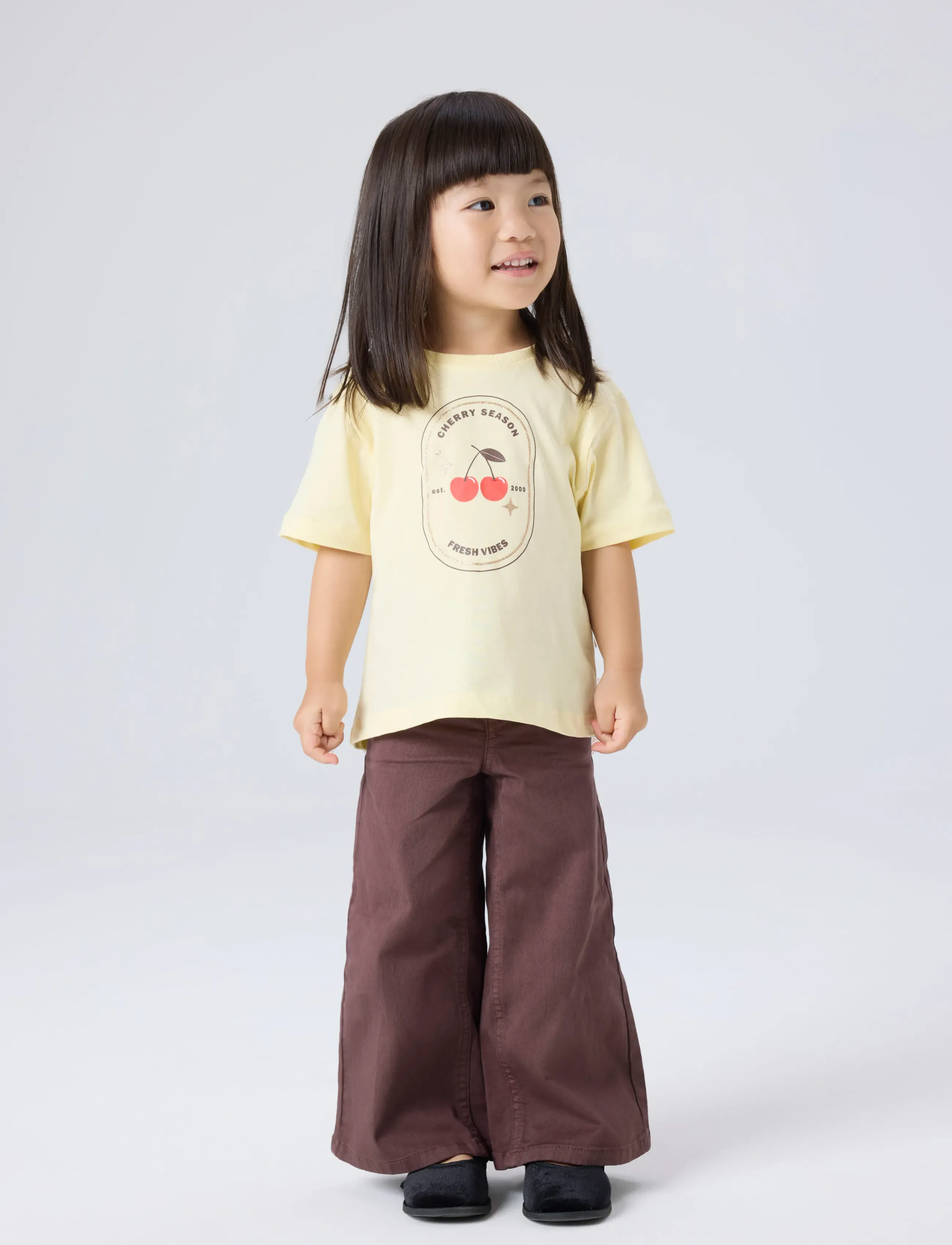 name it - NMFKATRINA SS NREG TOP PB - kortærmede t-shirts - anise flower - 2