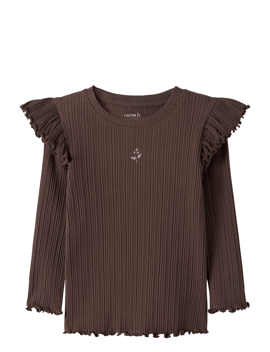 name it - NMFNINNA LS SLIM TOP PB - langärmelig - shopping bag - 0