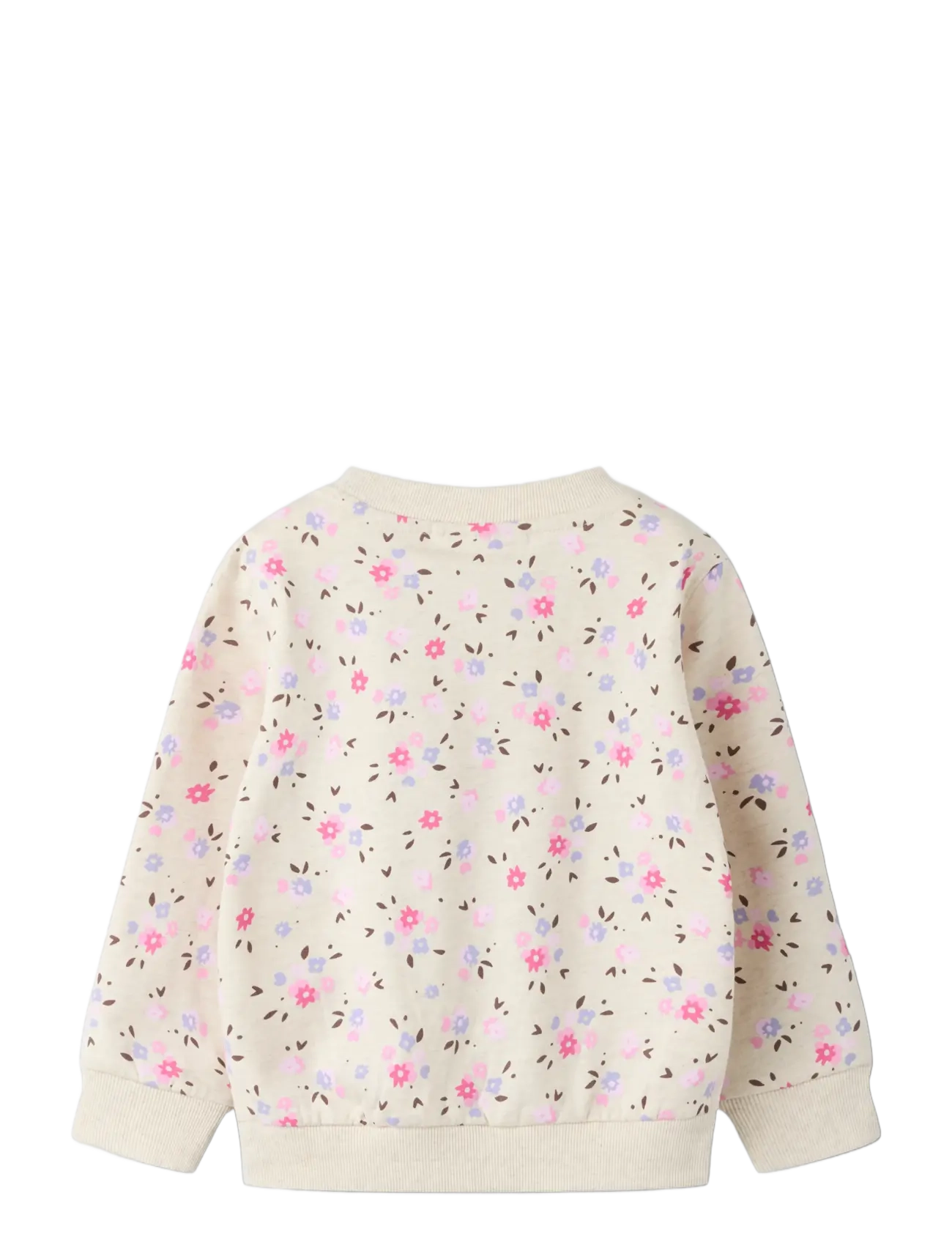 name it - NMFNISALA LS NREG SWEAT BRU PB - sweatshirts - peyote melange - 1