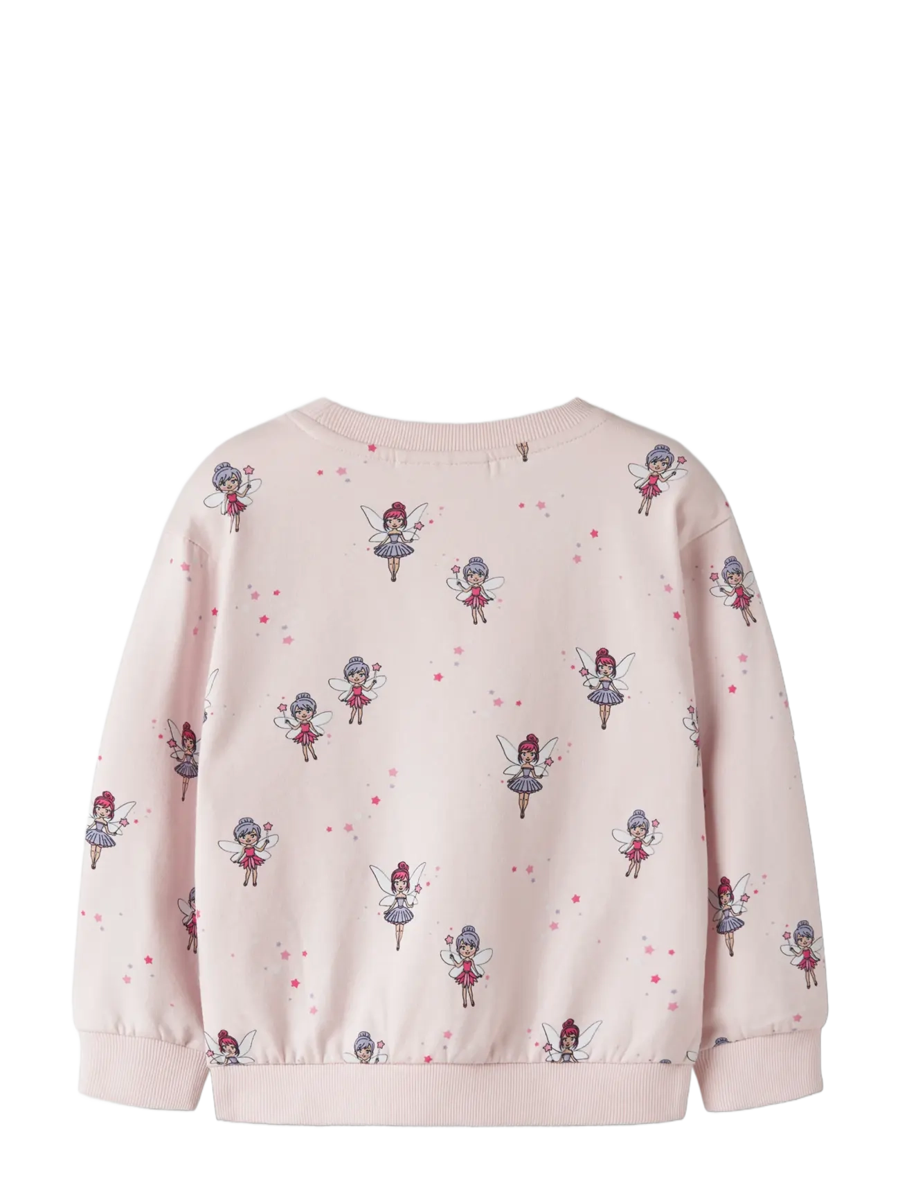 name it - NMFNISALA LS NREG SWEAT BRU PB - sweatshirts - raindrops on roses - 1