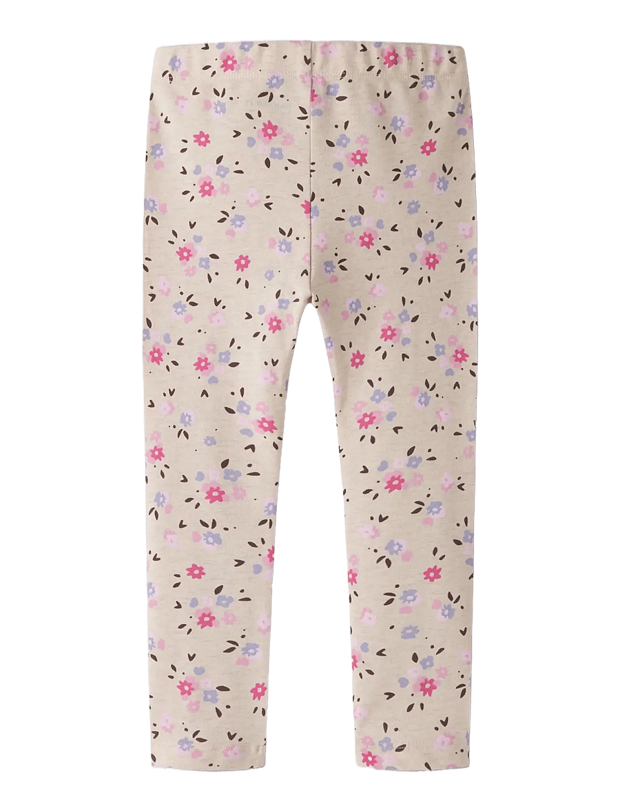 name it - NMFNISALA LEGGING PB - leggings - peyote melange - 1