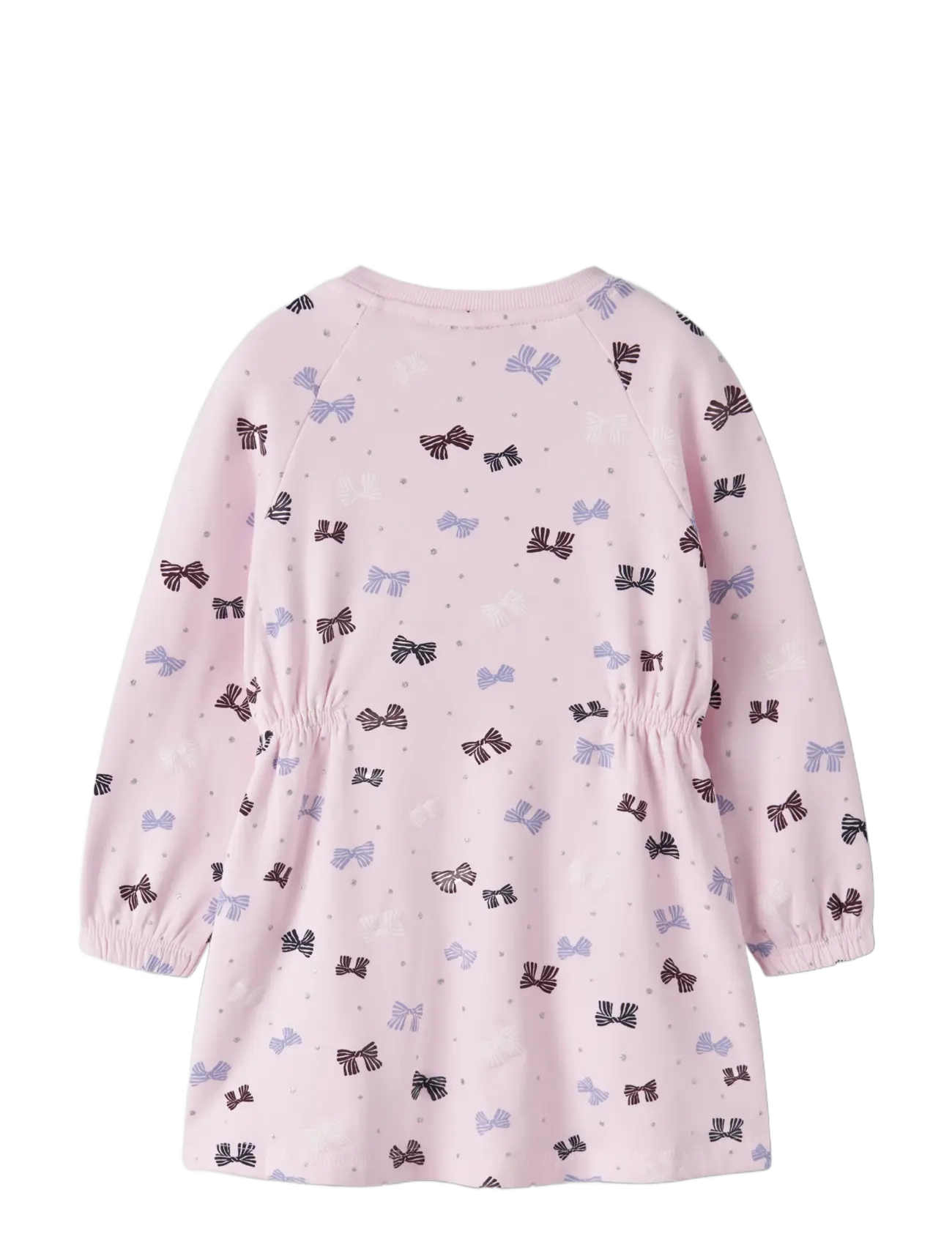 name it - NMFOLINI LS SWE DRESS BRU PB - långärmade babyklänningar - cherry blossom - 1