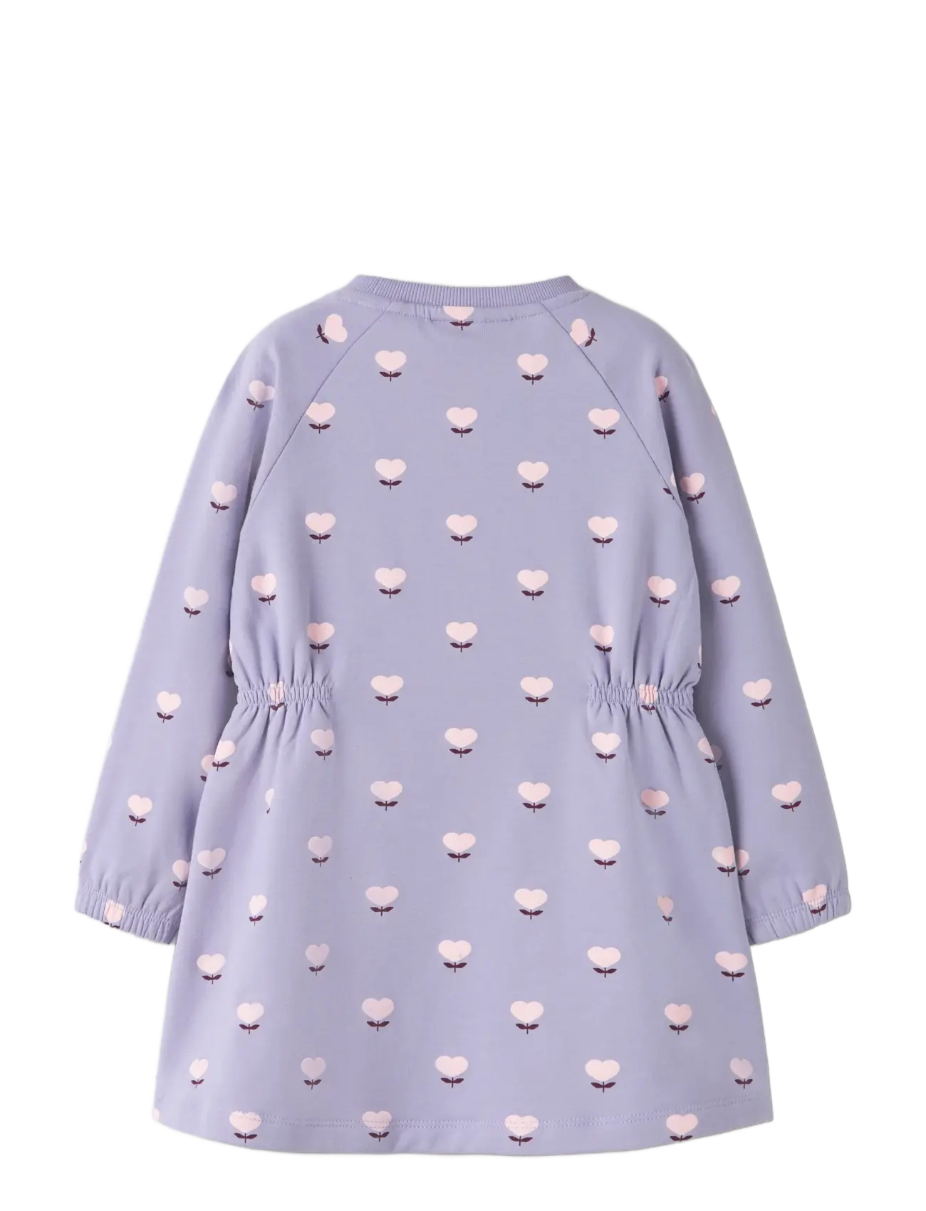 name it - NMFOLINI LS SWE DRESS BRU PB - långärmade babyklänningar - lavender icing - 1