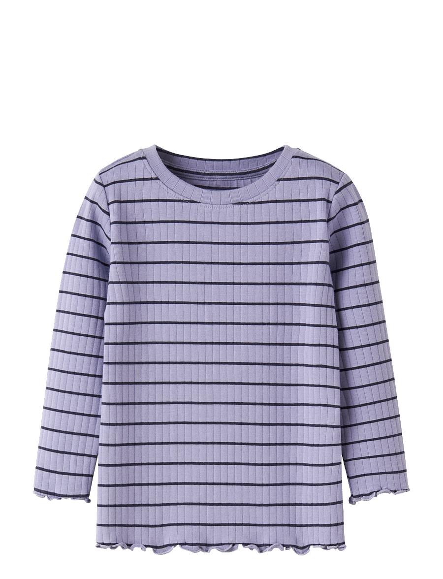 name it - NMFOLENA LS SLIM TOP PB - langärmelig - lavender icing - 0