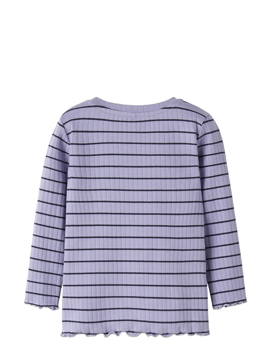name it - NMFOLENA LS SLIM TOP PB - langärmelig - lavender icing - 1