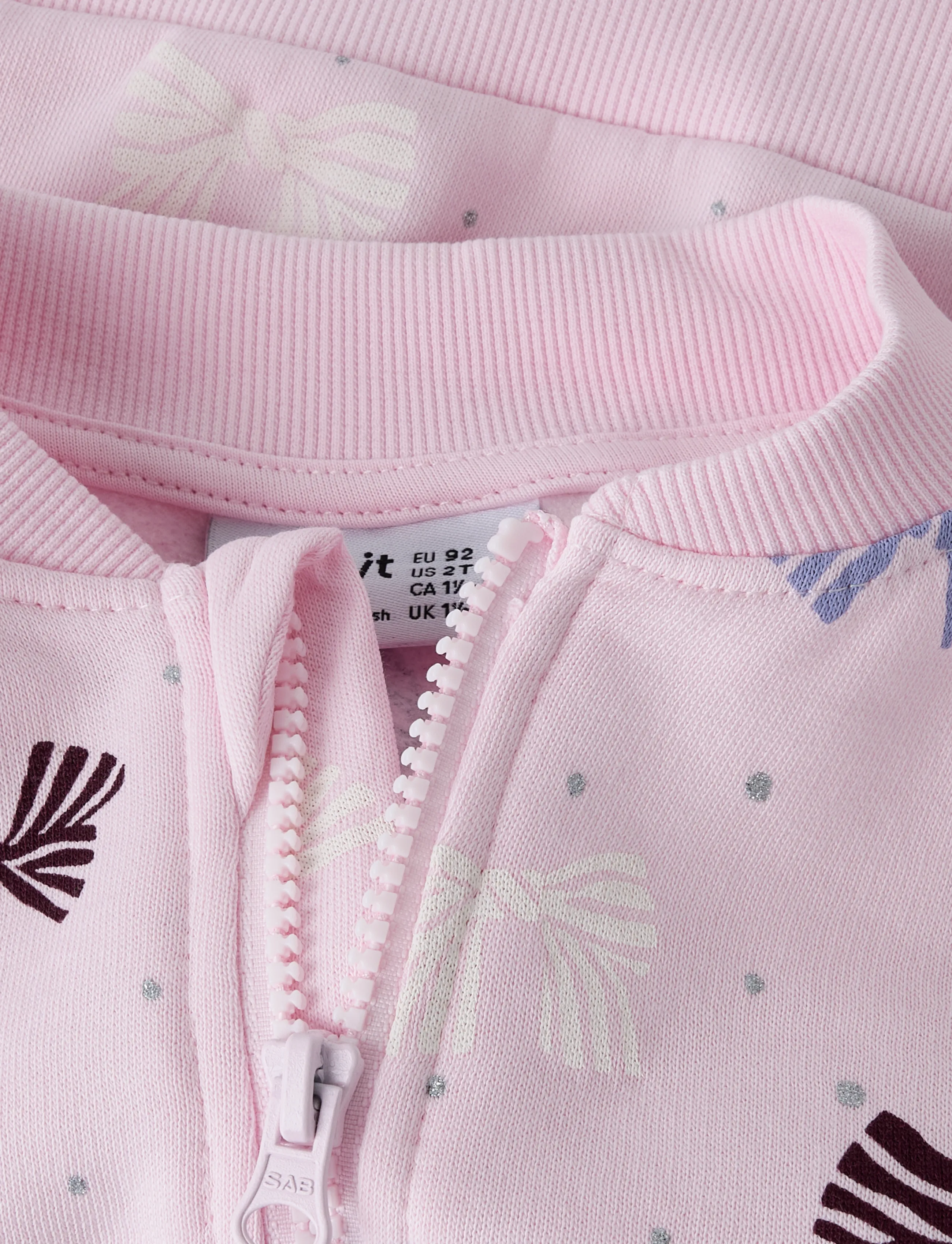 name it - NMFOLINIAS LS SWE CARD BRU PB - bomberjackor - cherry blossom - 2