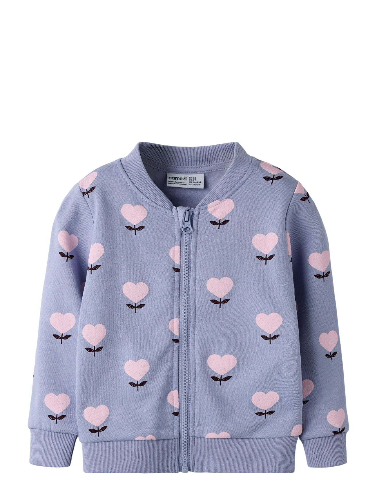 name it NMFOLINIAS LS SWE CARD BRU PB - Name it - LAVENDER ICING / purple