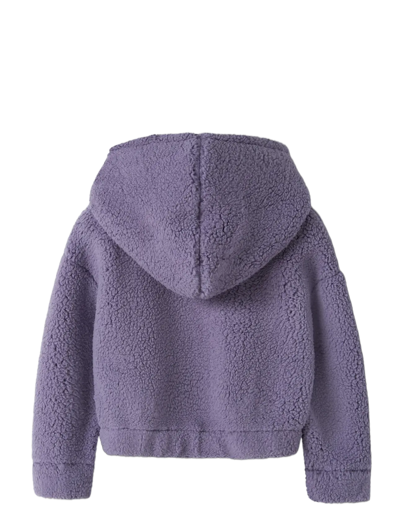name it - NMFONEA LS TEDDY PULLOVER WH PB - huvtröjor - lavender icing - 1