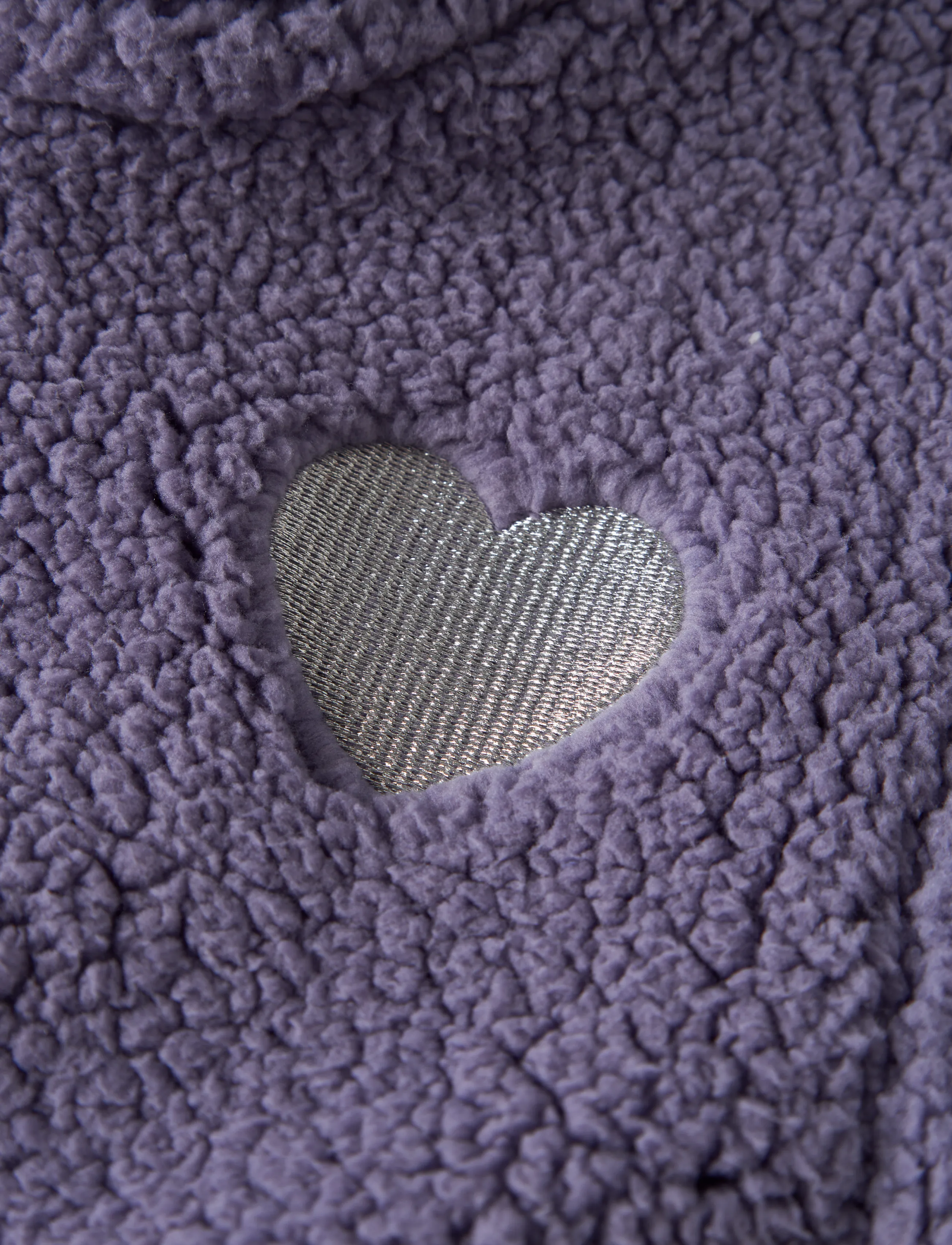 name it - NMFONEA LS TEDDY PULLOVER WH PB - huvtröjor - lavender icing - 2