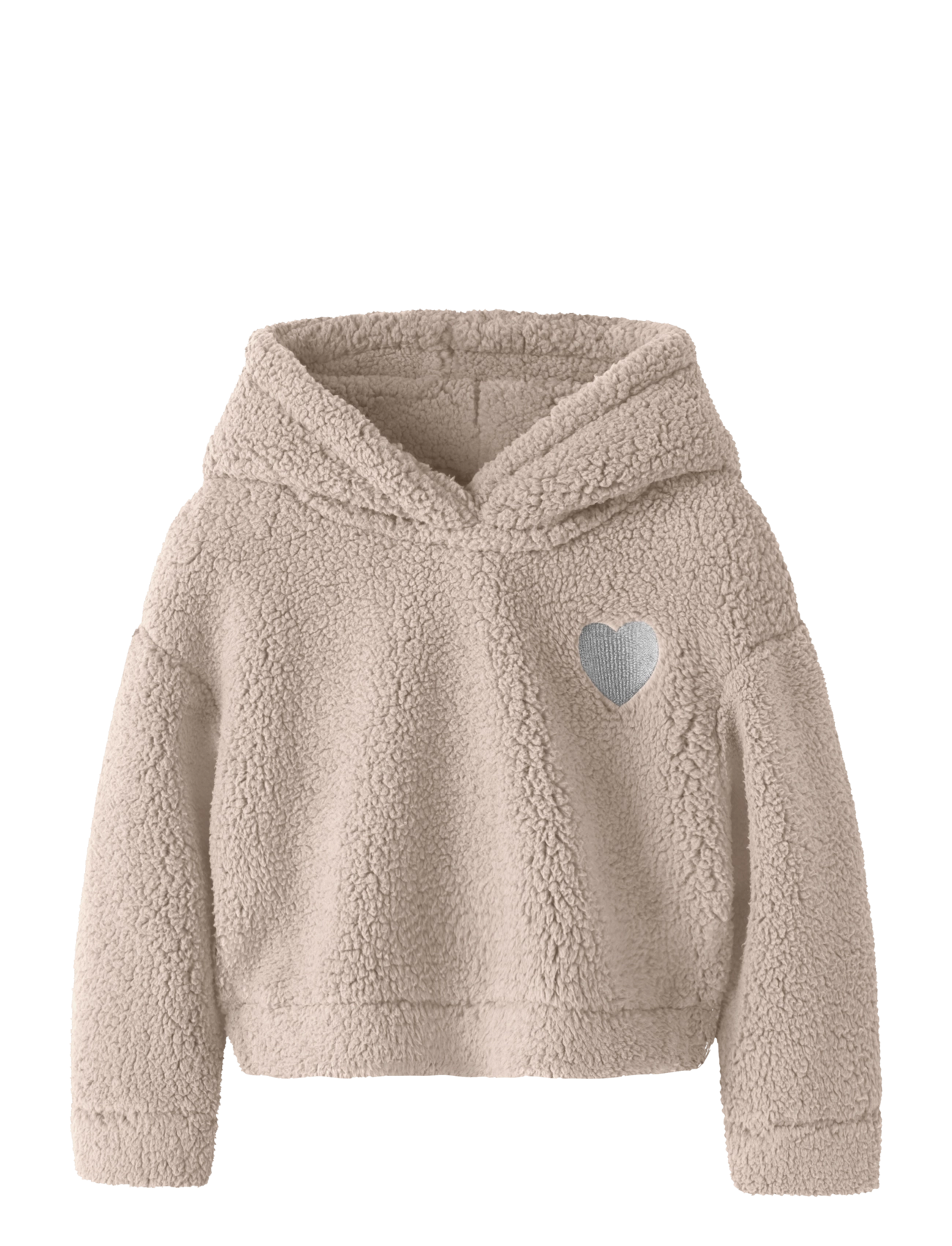 name it NMFONEA LS TEDDY PULLOVER WH PB - Name it - PEYOTE / beige