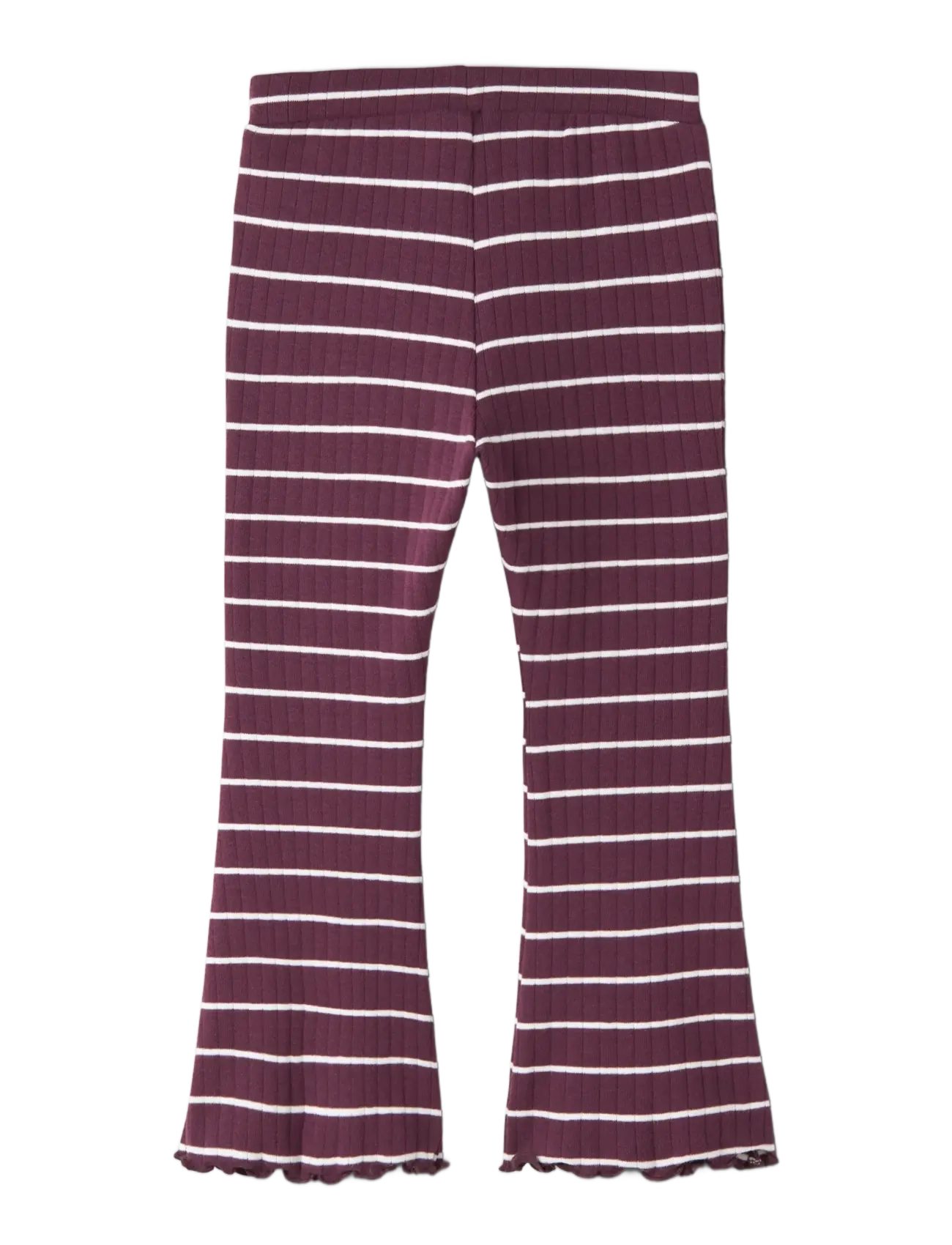 name it - NMFOLENA SLIM BOOTCUT LEGGING PB - leggings - mauve wine - 1