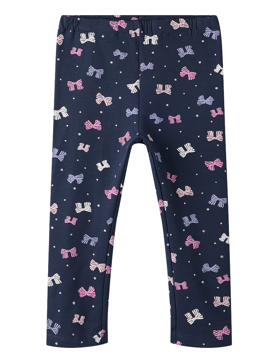name it - NMFOLINI SWE LEGGING BRU PB - leggings - overture - 0