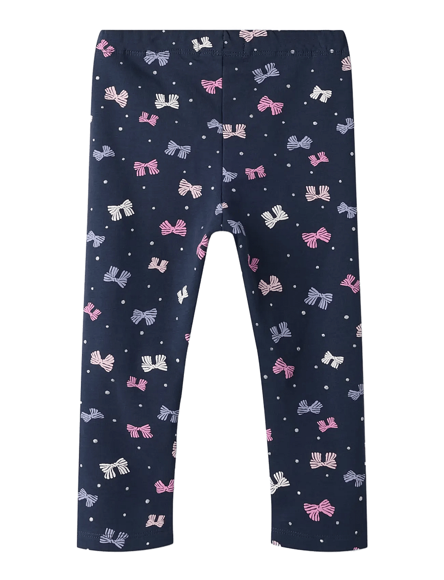 name it - NMFOLINI SWE LEGGING BRU PB - leggings - overture - 1