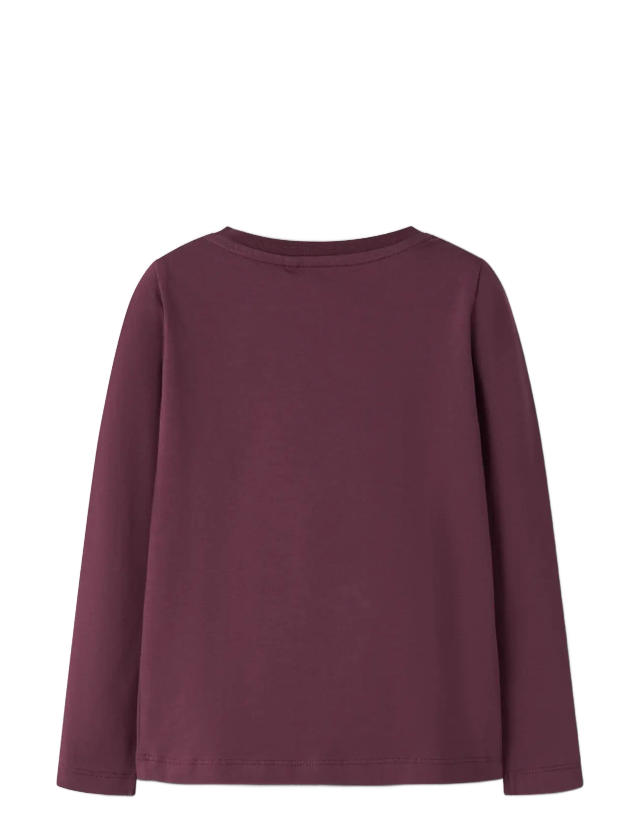 name it - NMFOLINAS LS TOP PB - langärmelig - mauve wine - 1