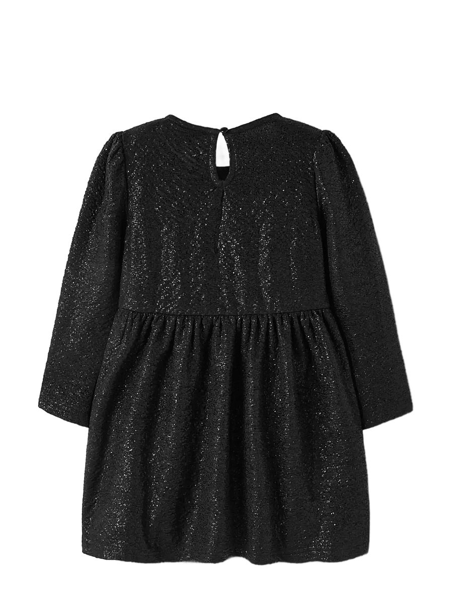 name it - NMFRISINE LS DRESS PB - pikkade varrukatega vabaajakleidid - black - 1