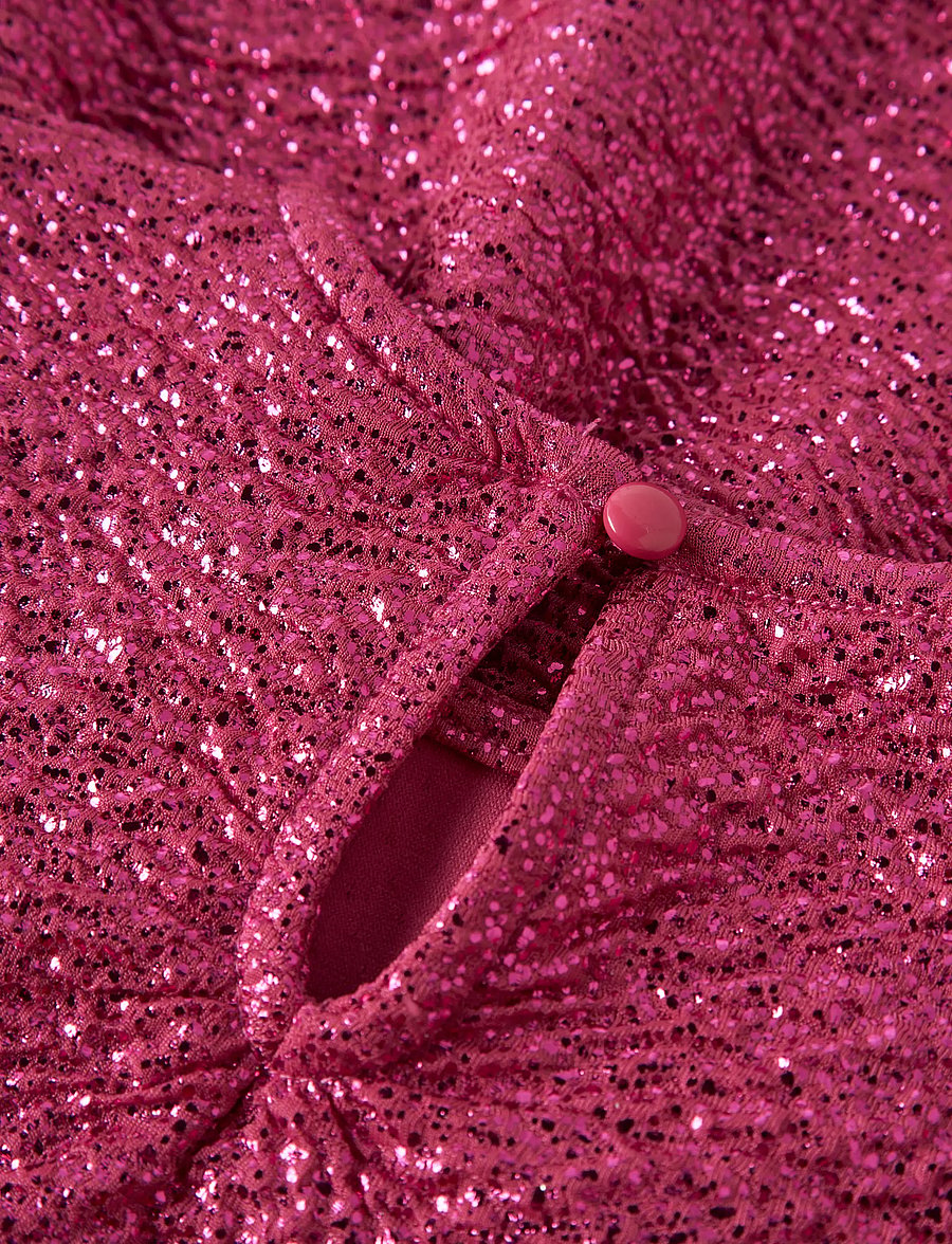 name it - NMFRISINE LS DRESS PB - pikkade varrukatega vabaajakleidid - pink yarrow - 4