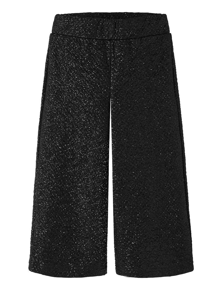 name it - NMFRISINE WIDE PANT PB - babyhosen - black - 0