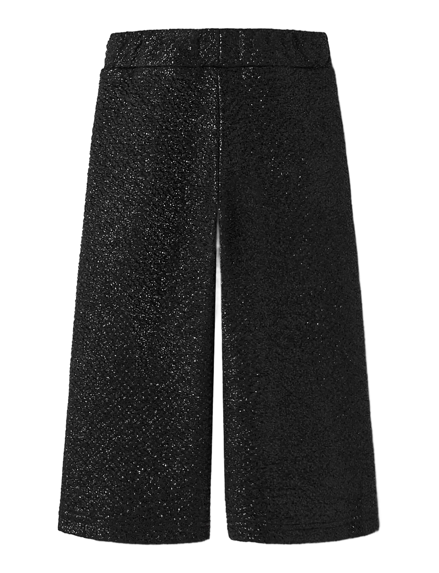 name it - NMFRISINE WIDE PANT PB - babyhosen - black - 1
