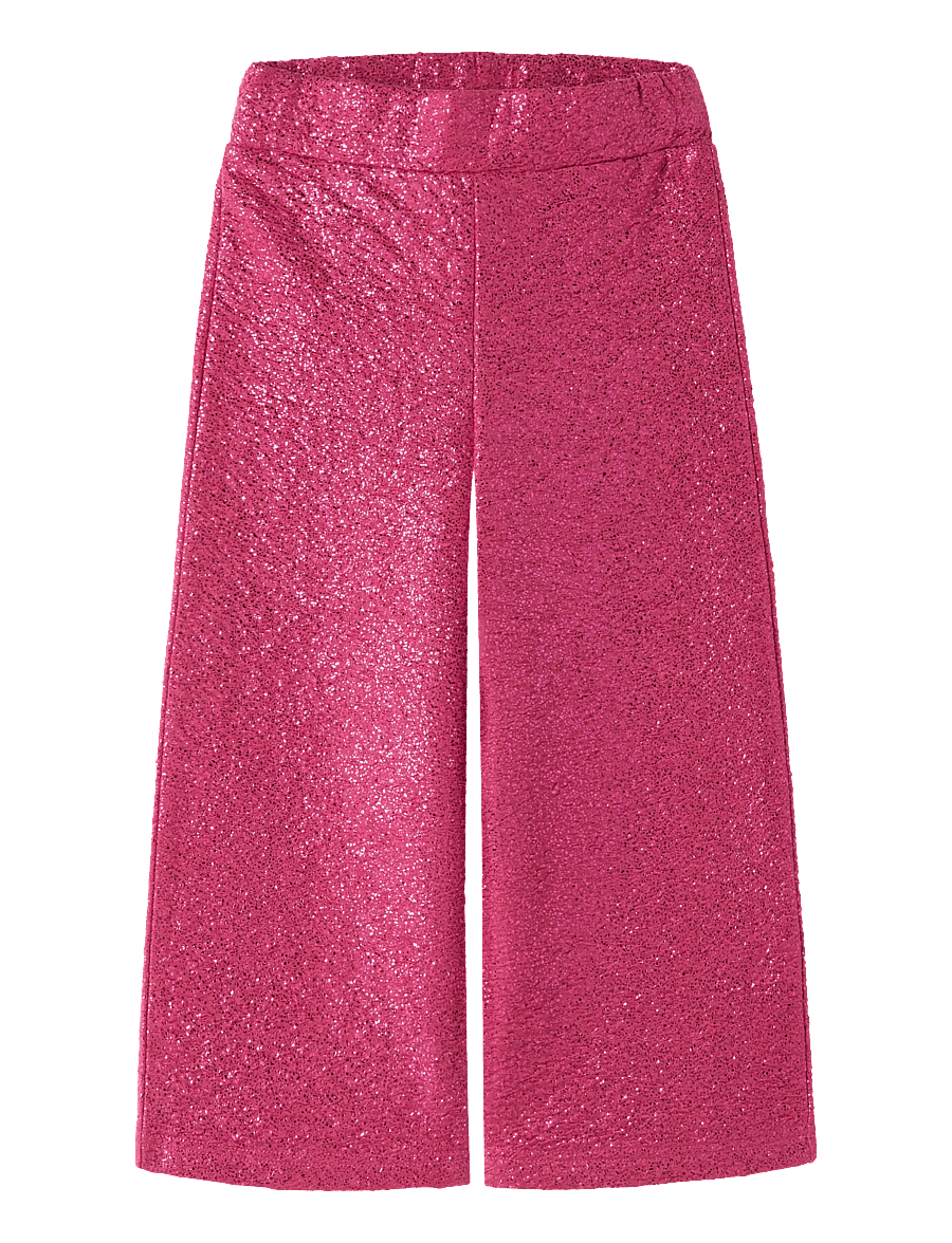 name it - NMFRISINE WIDE PANT PB - babyhosen - pink yarrow - 0