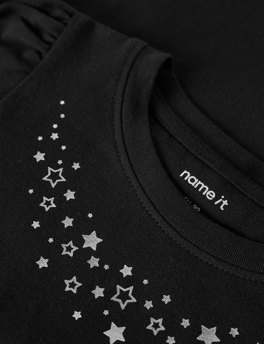 name it - NMFRILINA LS TOP PB - black - 2