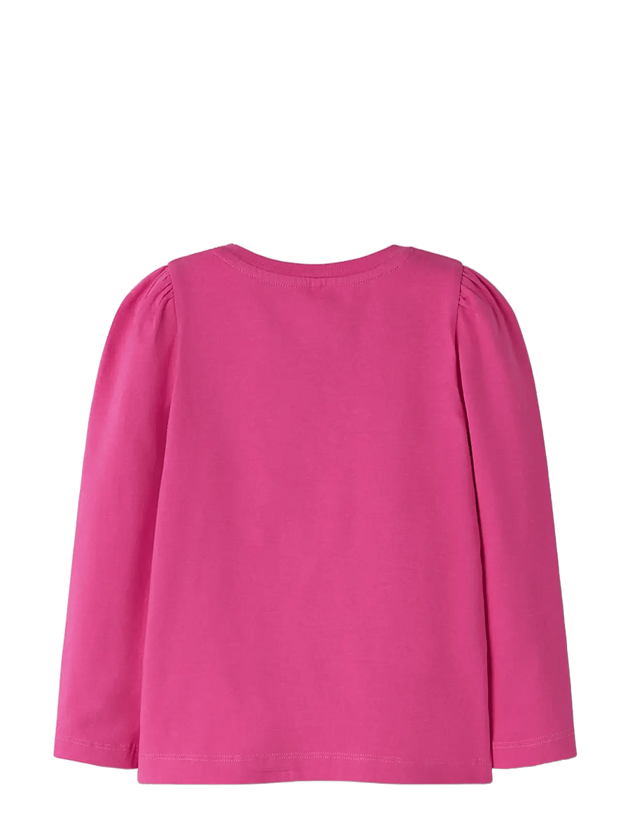 name it - NMFRILINA LS TOP PB - pink yarrow - 1