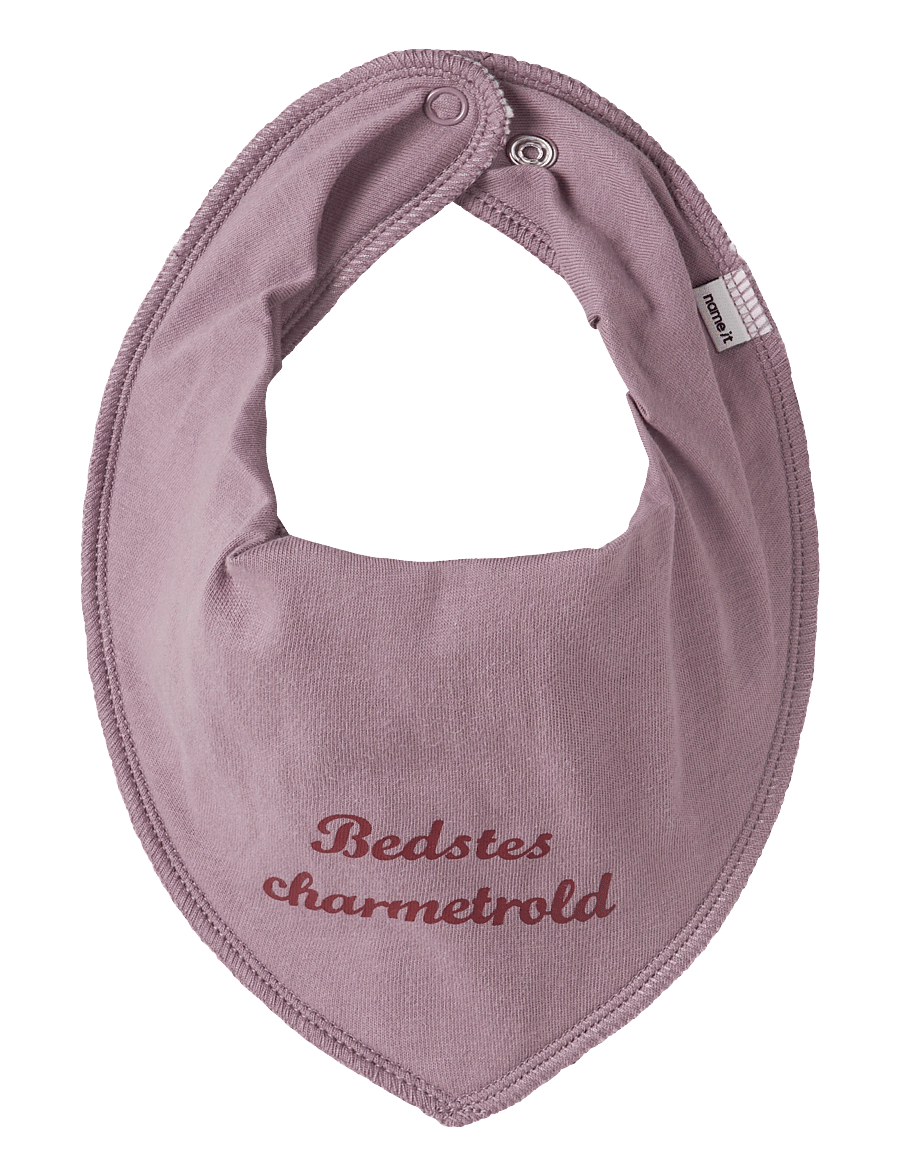 name it - NBNYTTA SCARF BIB - elderberry - 0