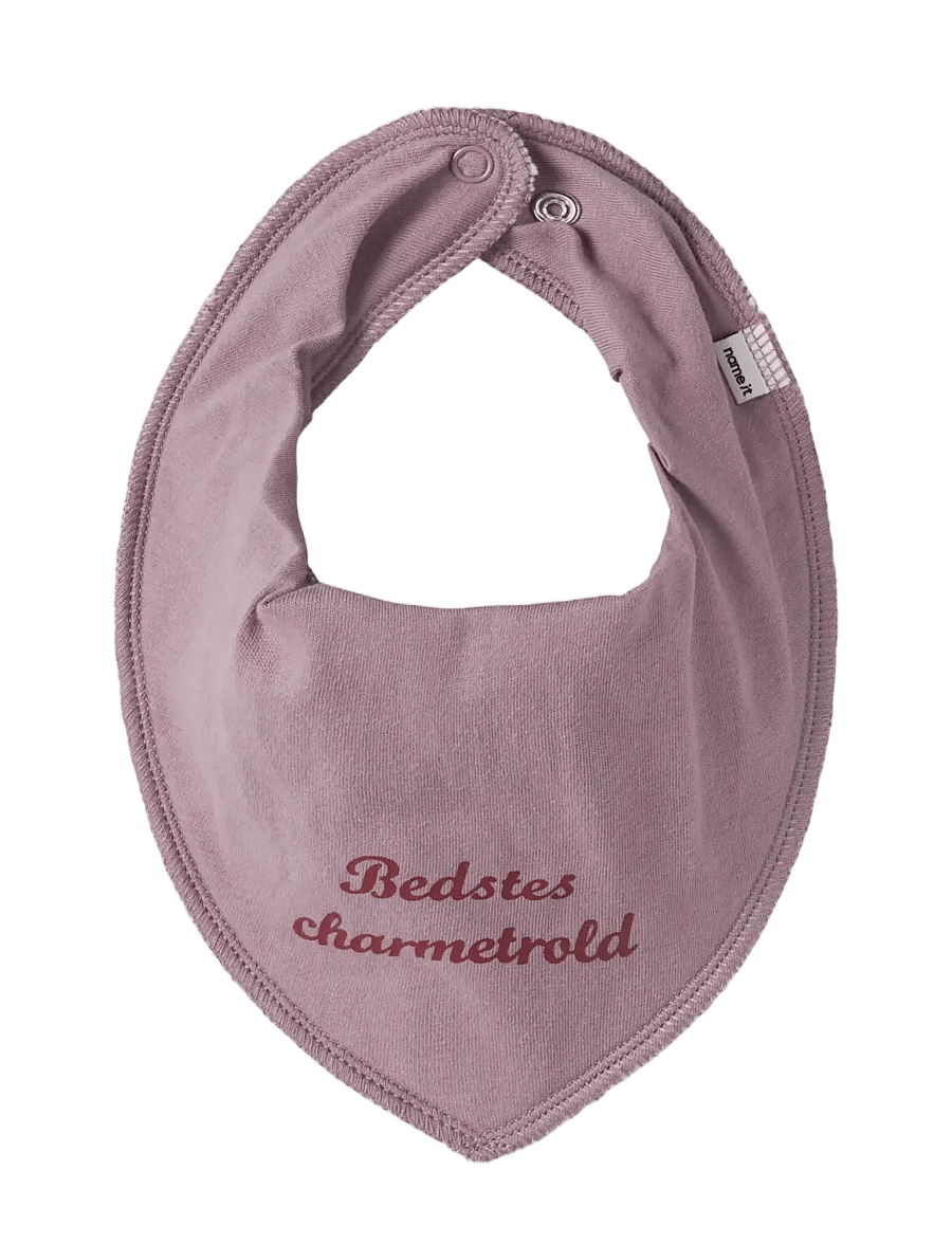 name it - NBNYTTA SCARF BIB - elderberry - 1