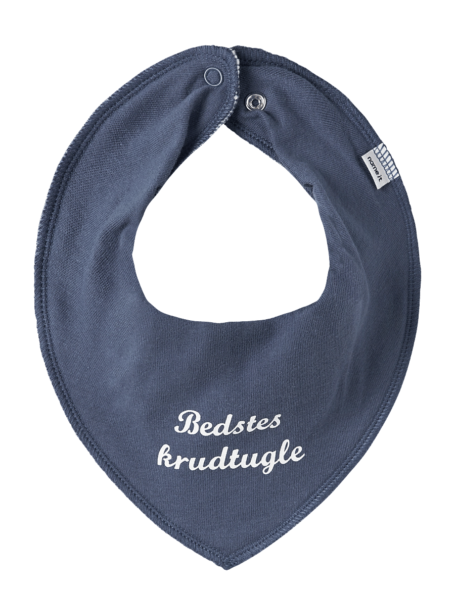 name it - NBNYTTA SCARF BIB - winteraccessoires - vintage indigo - 0