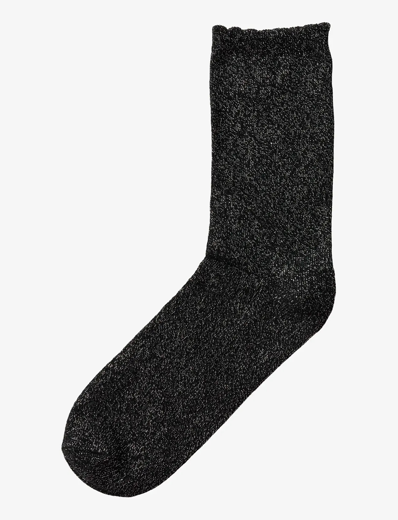 name it - NKFGLITTER SOCK NOOS - laveste priser - black - 0