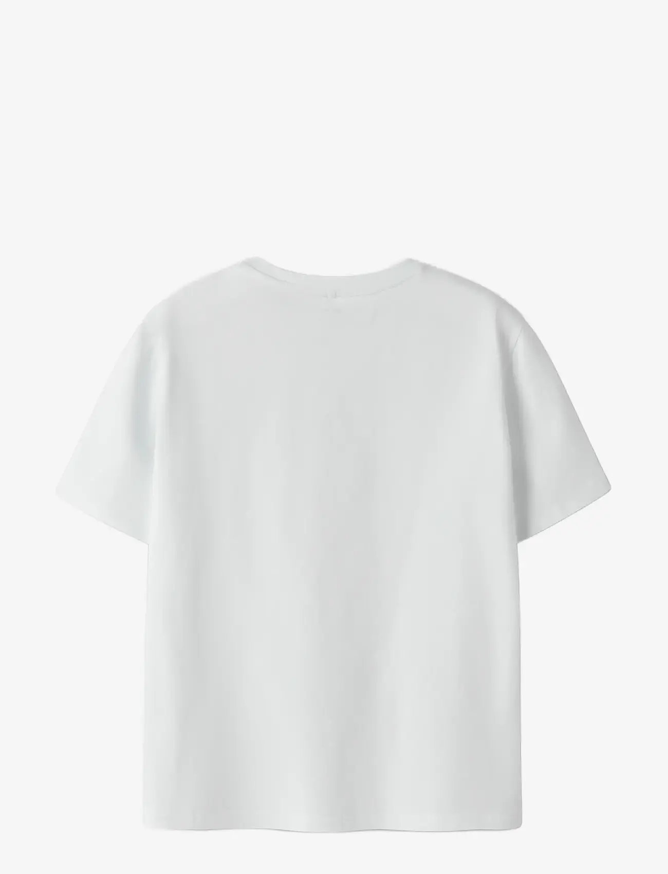 name it - NKMFLY SPACEJAM SS NREG TOP BOX WAB - kortärmade t-shirts - bright white - 2