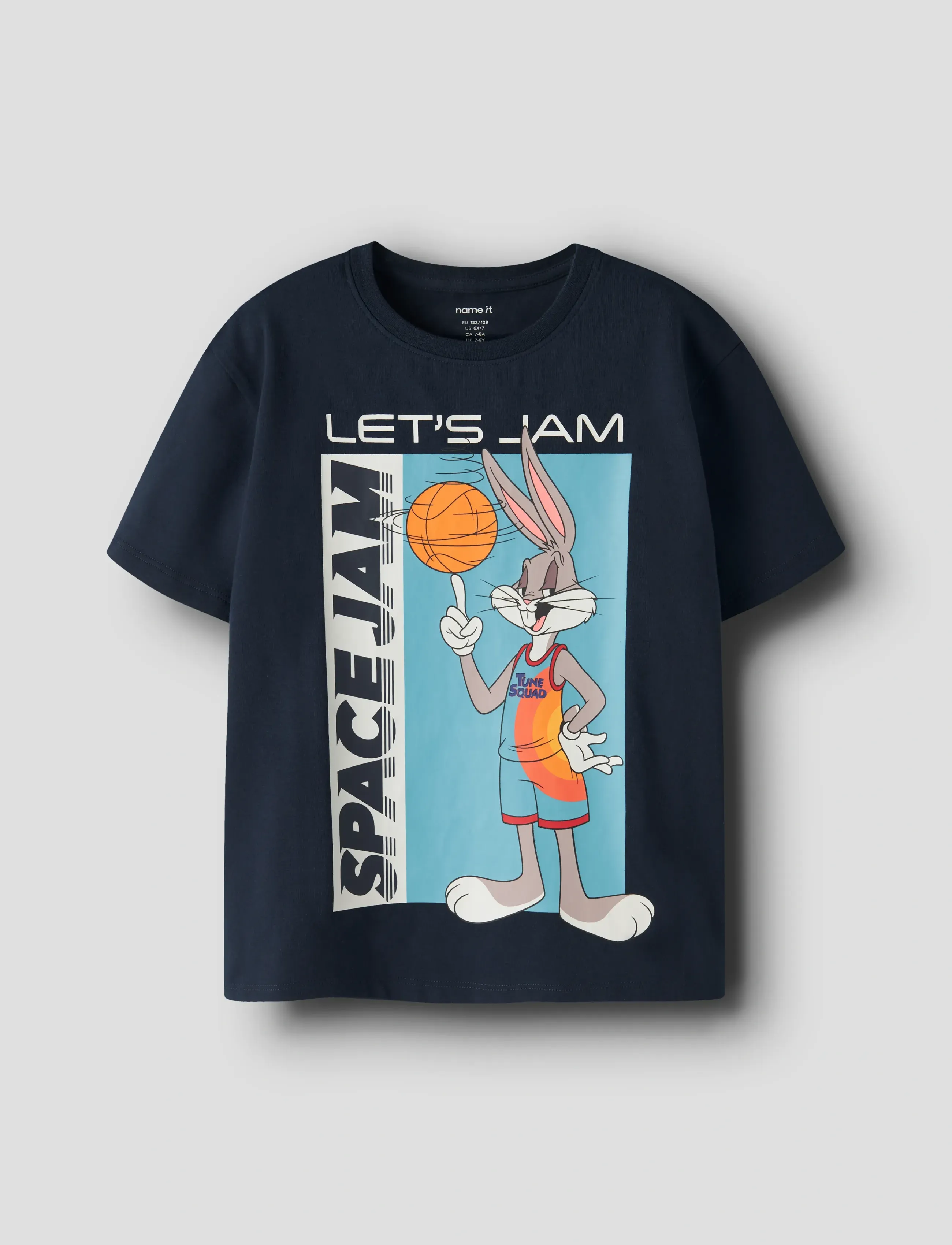 name it NKMFLY SPACEJAM SS NREG TOP BOX WAB - Topid ja T-särgid - NAVY BLAZER / navy